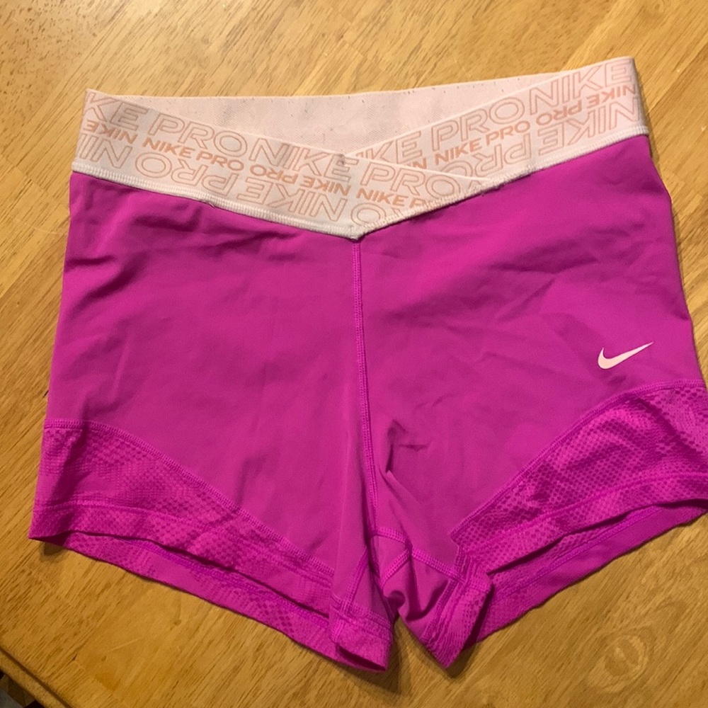 Nike pro dri fit shorts size Large